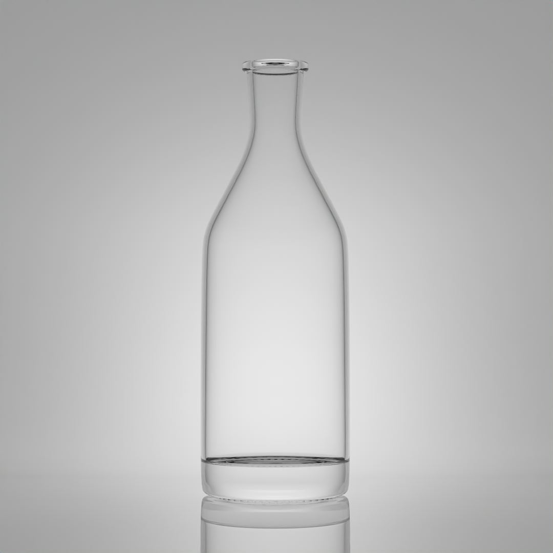 VIT150 700ml Round Liquor Bottles With Screw Cap