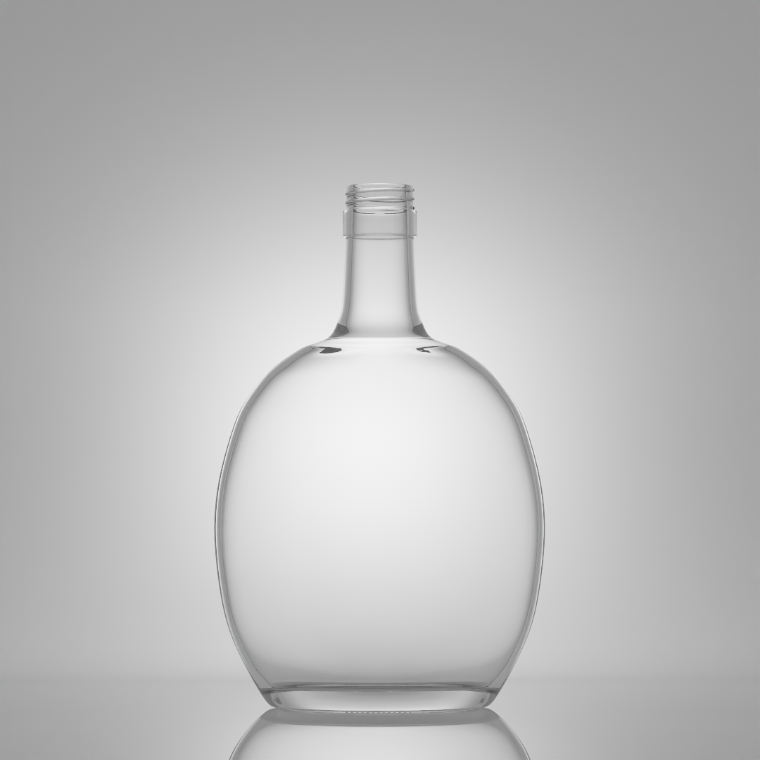 VIT158 750ml 520g Sunset Liquor Glass Bottle for Sale