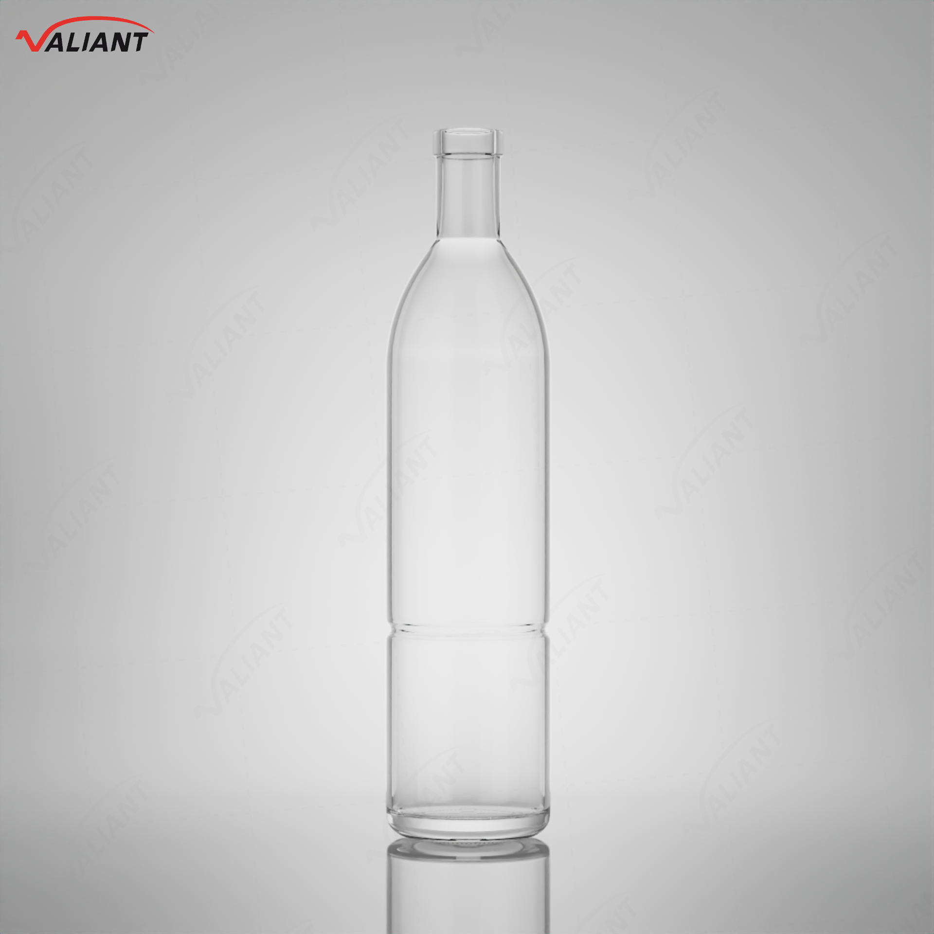 VIT171 680g Wholesale 750ml Glass Bottle With Cork For Spirit