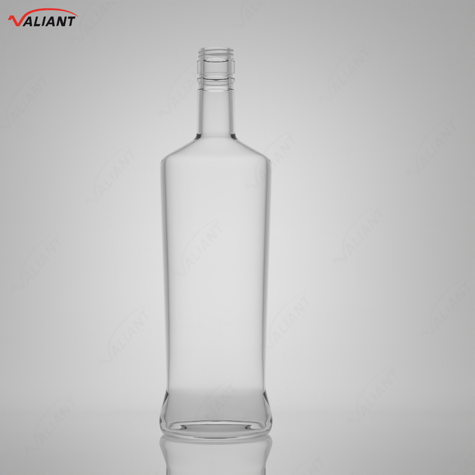 VIT176 1000ml 200g Clear Spirit Wholesale Glass Bottles For Sale